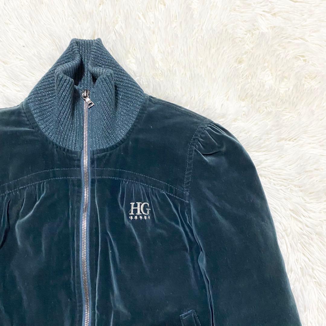 【極美品】ヒステリックグラマー ヒスガール ベロア スタジャン ブルゾン