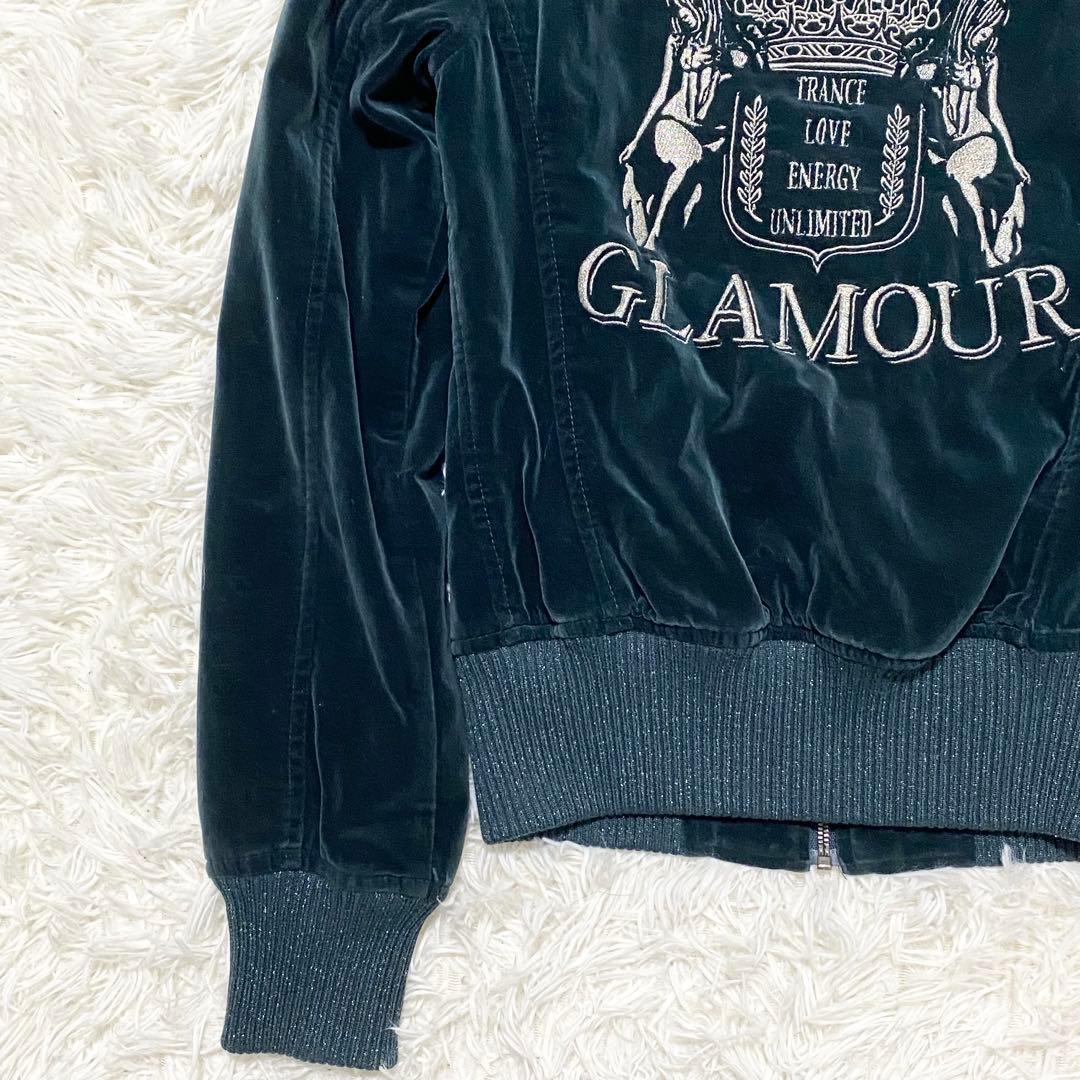 【極美品】ヒステリックグラマー ヒスガール ベロア スタジャン ブルゾン