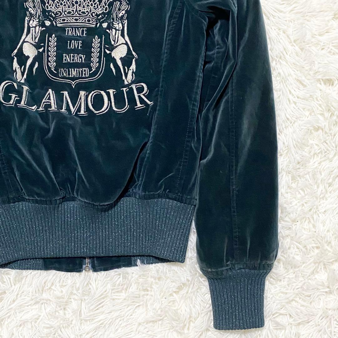 【極美品】ヒステリックグラマー ヒスガール ベロア スタジャン ブルゾン