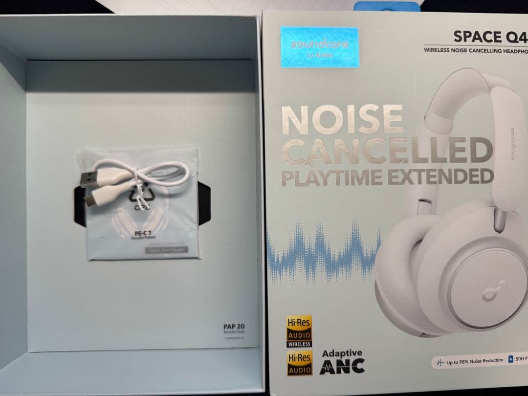 ANKER SPACE Q45 ワイヤレスヘッドホンノイズキャンセリング