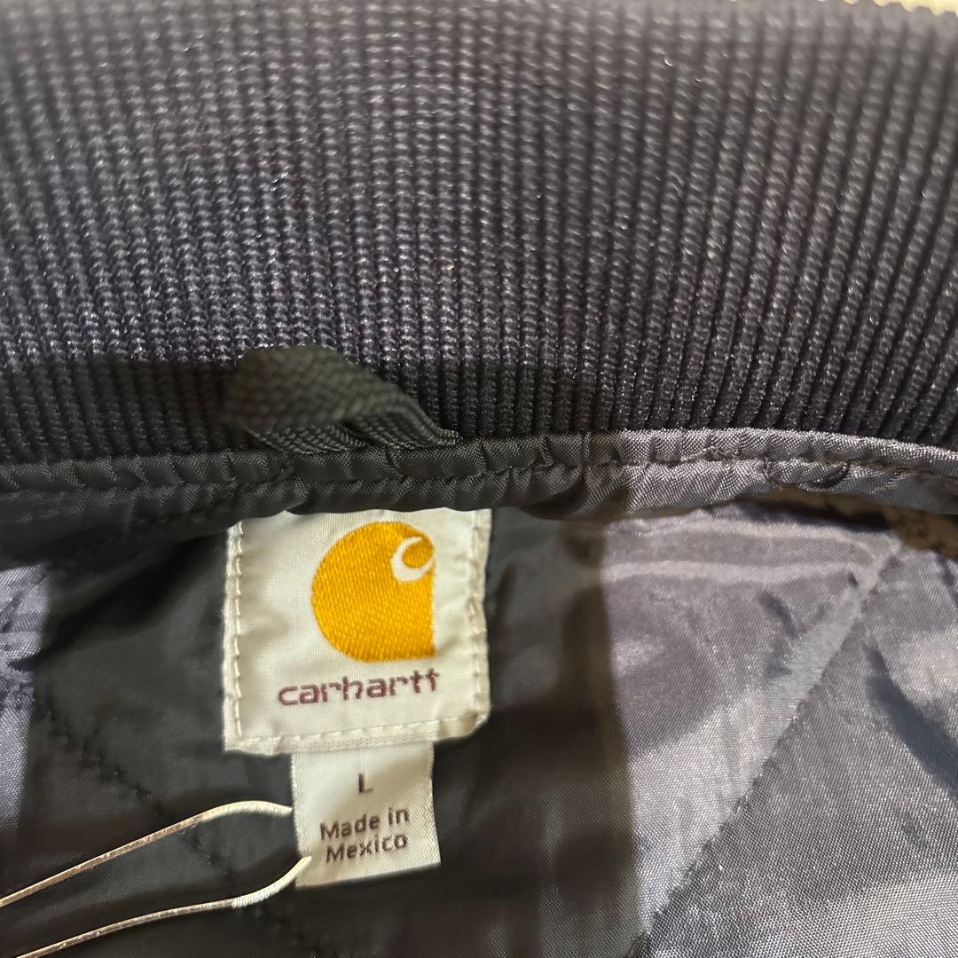 【希少グレー・Lサイズ】カーハート ダックベスト V02 029 メキシコ製