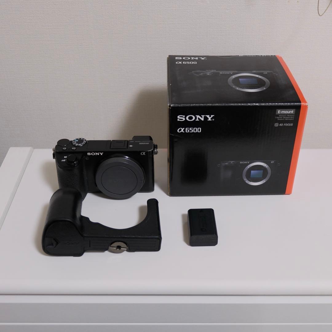 SONY a6500 ミラーレス一眼 / 純正革ケース付き /ワンオーナー品