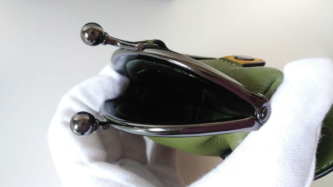 希少☆未使用☆コーチ☆ケース ポーチ 小物入れ チャーム☆蛙 フロッグ☆革