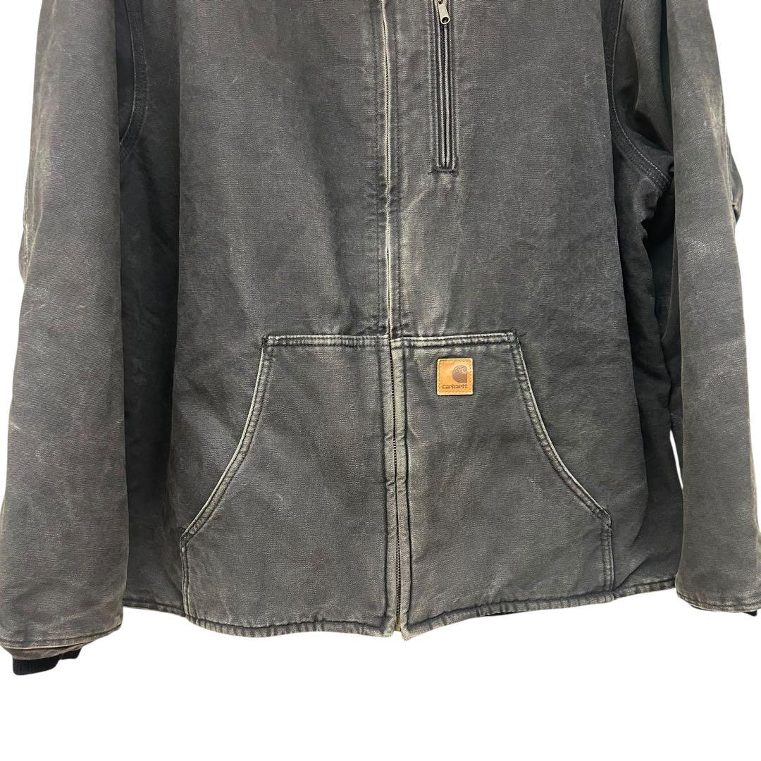 ◾️カーハート◾️フェード◾️ダックジャケット◾️Carhartt◾️XL◾️ブラック◾️
