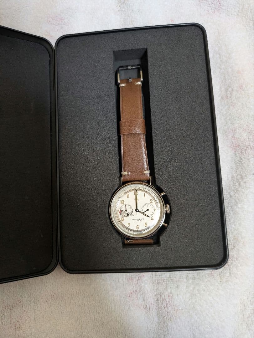 F-FUJIO 90周年記念 レザーバンド時計