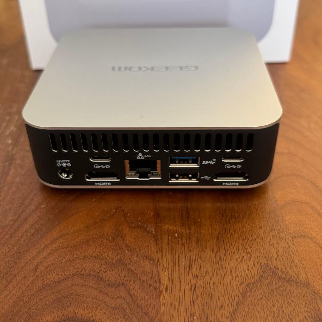 GEEKOM A6 ミニPC AMD Ryzen 7 6800H