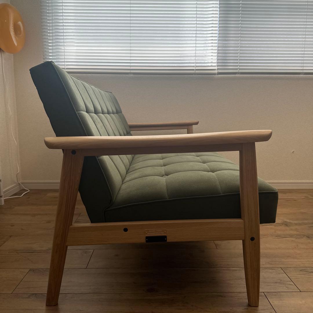 【美品】カリモク60 　「Re Forest」 Kチェア　2シーター　限定45台