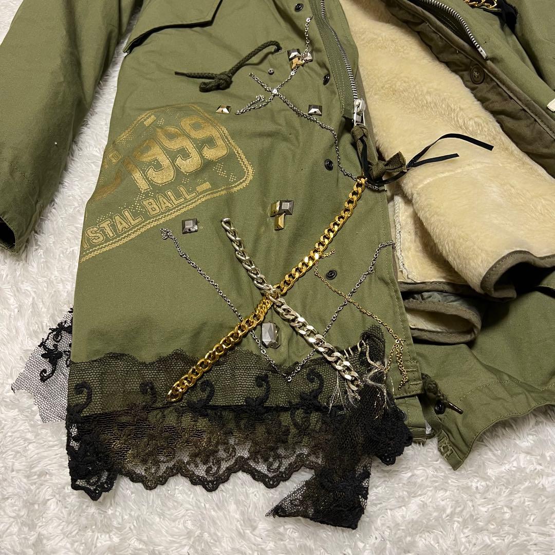 クリスタルボール crystal　ball モッズコート