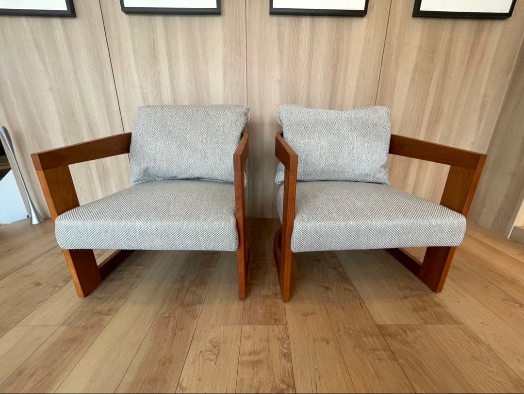 アルフレックス　1人掛けソファ クッション付き