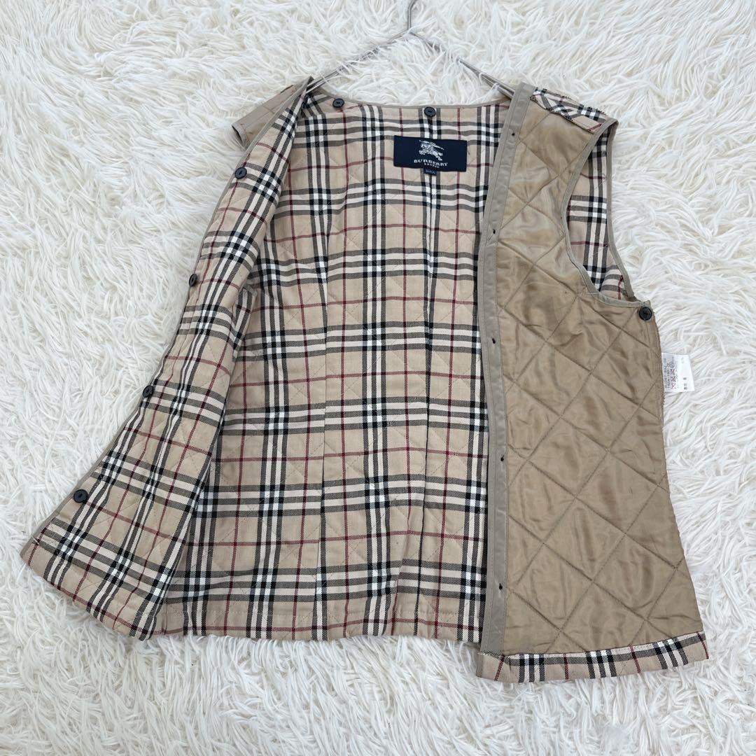 バーバリー ノバチェック ライナー付きデニムジャケット ダブル Gジャン2way