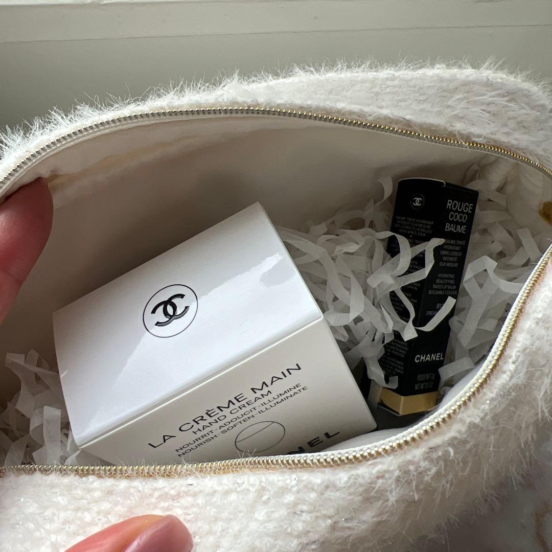 CHANEL 2024コフレ ハンドクリーム リップクリーム ポーチ