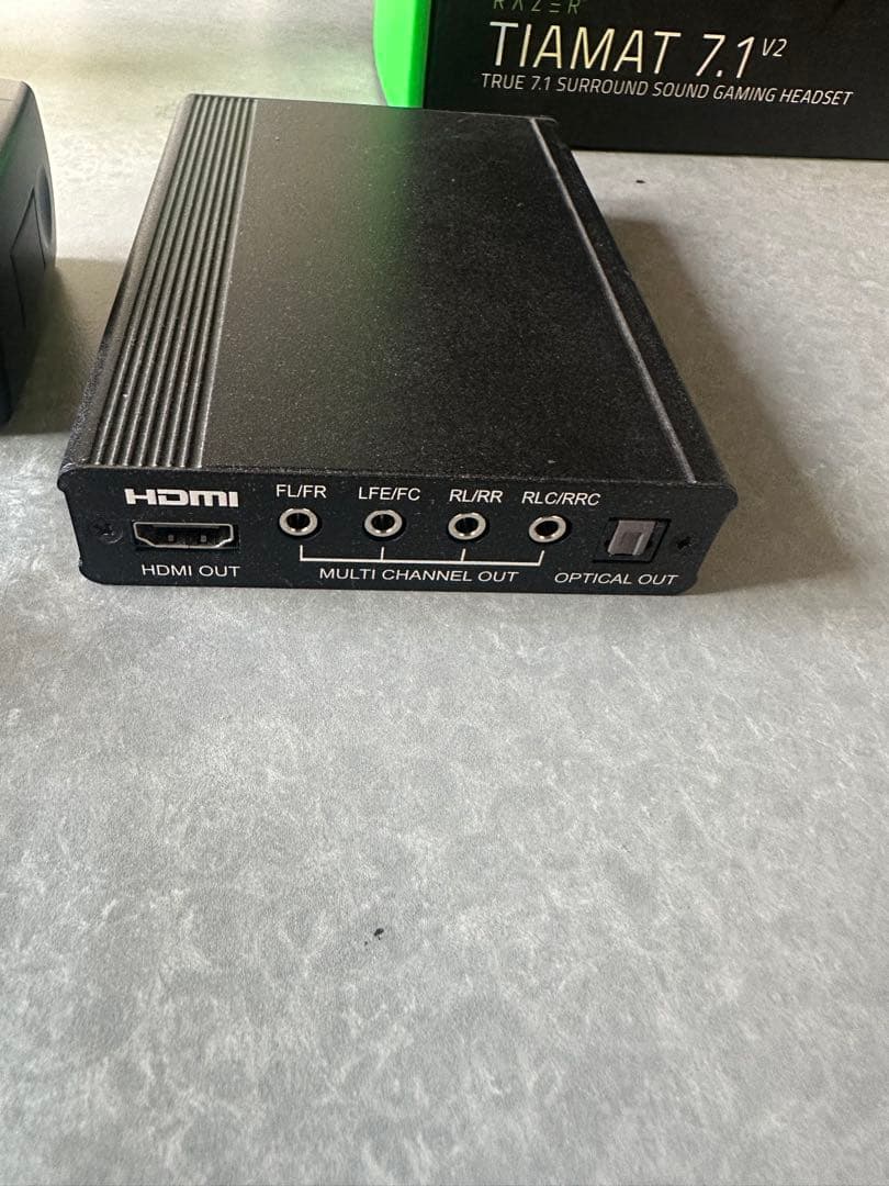 RAZER TIAMAT 7.1 V2 CLUX-11SA スタンド セット売り