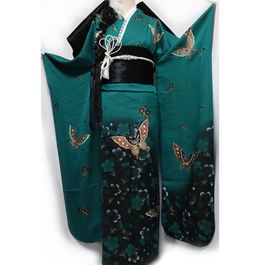 2026成人式まだ間に合います◆ 振袖6点セット ◆フルセットfN36