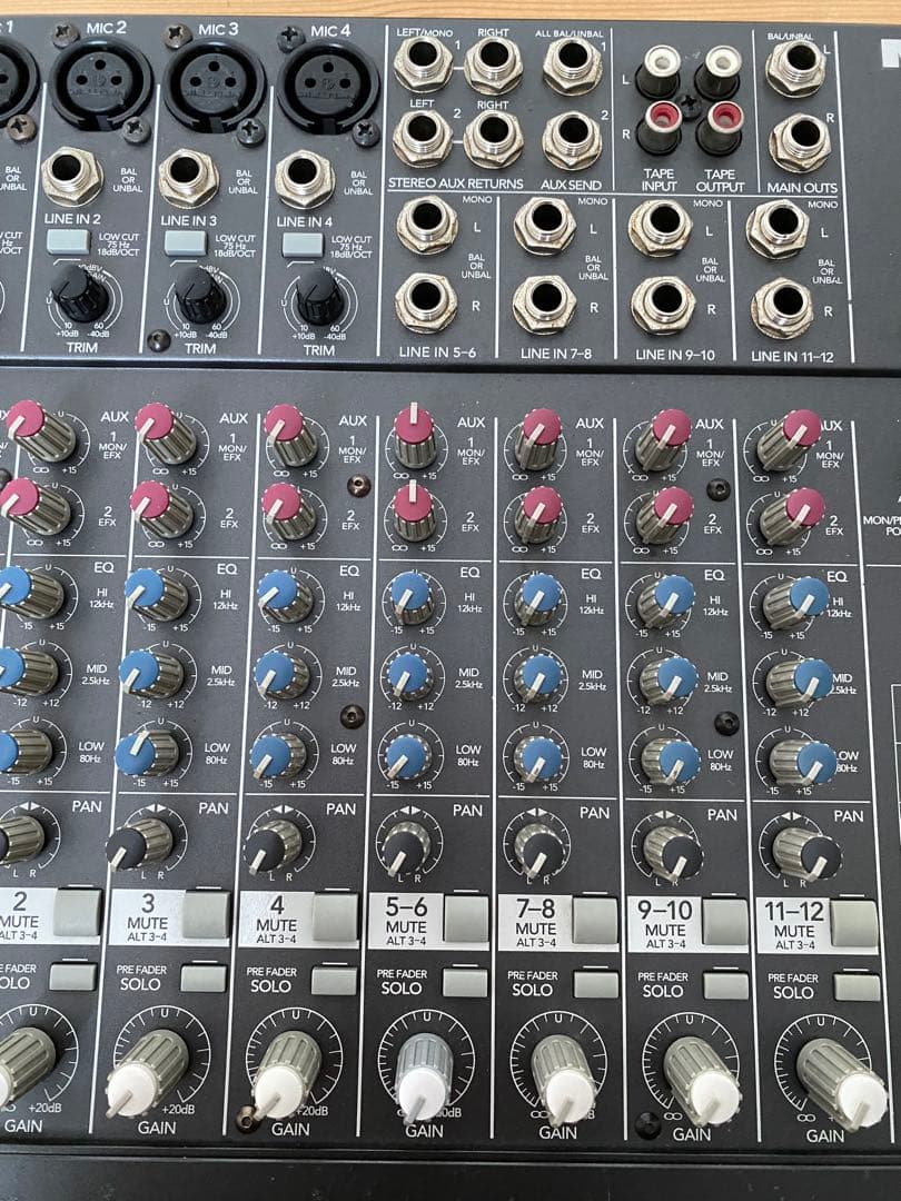 MACKIE 1202-VLZ 12CHミキサー