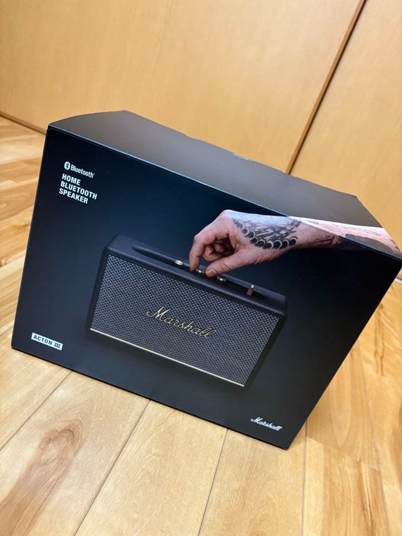 Marshall Acton III ブラック ワイヤレススピーカー