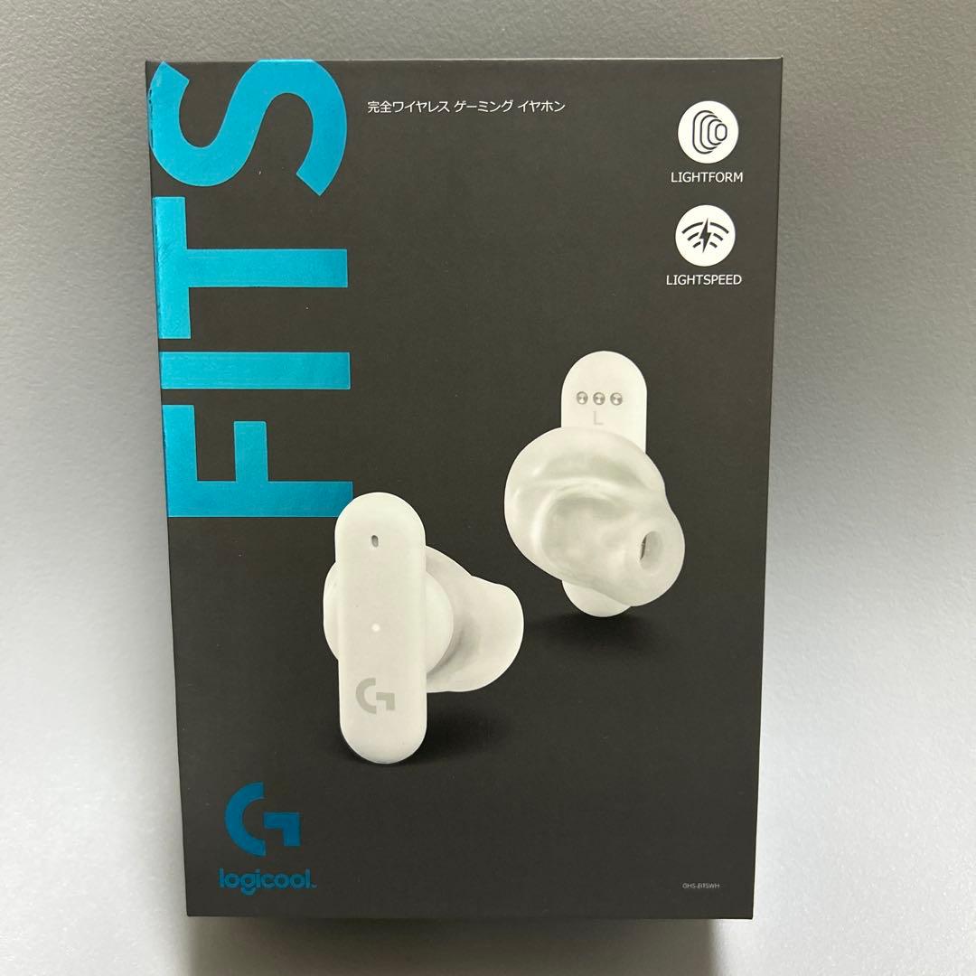 【50%OFF】ロジクール G FITS ホワイト ワイヤレスゲーミングイヤホン