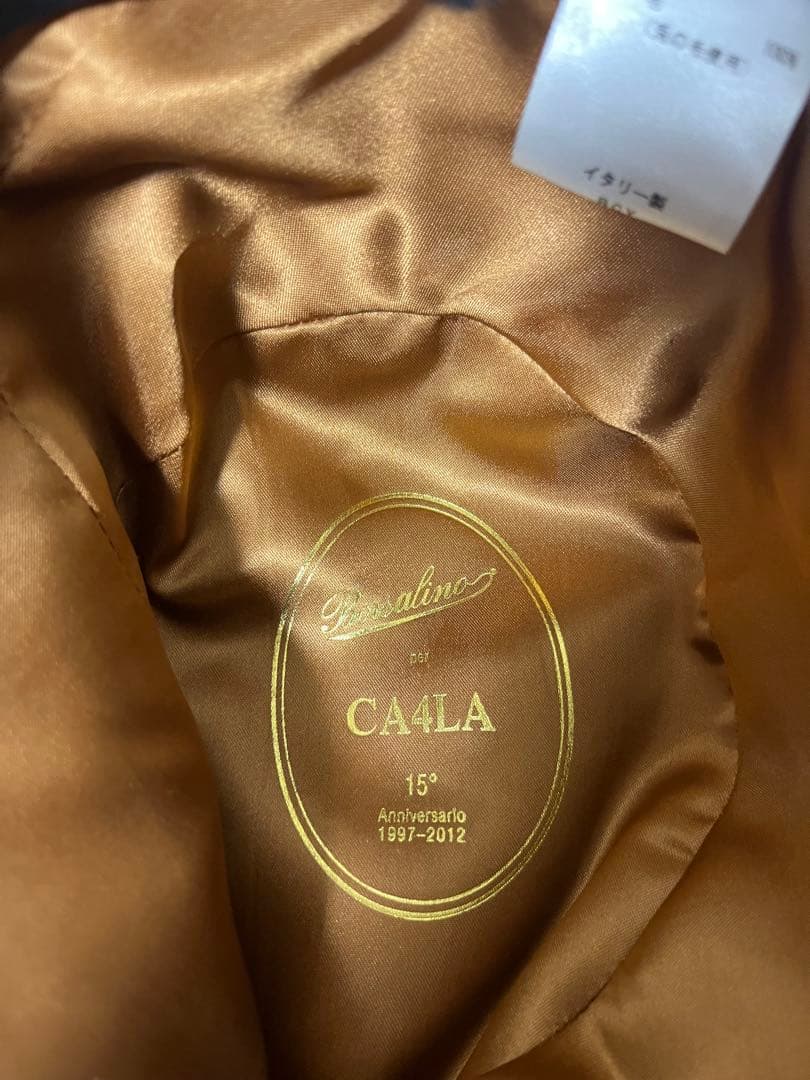 ⭐️激レア ボルサリーノ　CA'LA バーガンディ ラビット　 375個限定モデル