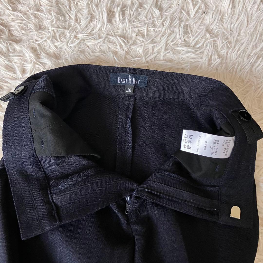 EASTBOY キッズフォーマル７点セット　120　ネイビー　入卒園式