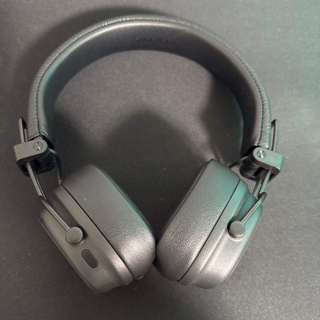 Marshall ワイヤレスヘッドホン ブラック