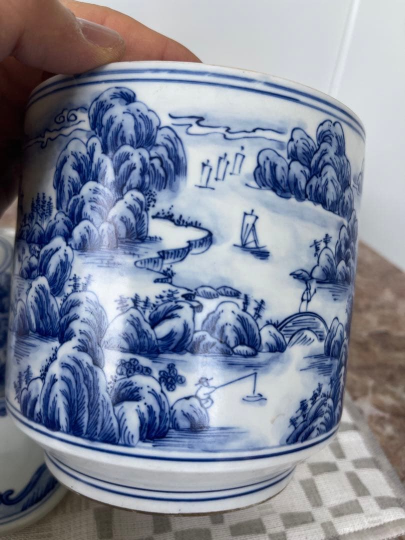 陶器 酒器　中国大清乾隆年製在銘