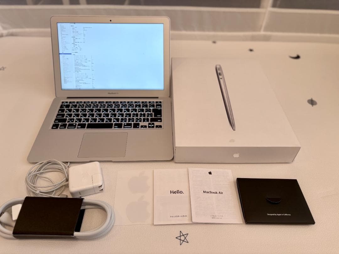 MacBook Air 13インチ Mid2013 SSD128GB 付属品完備