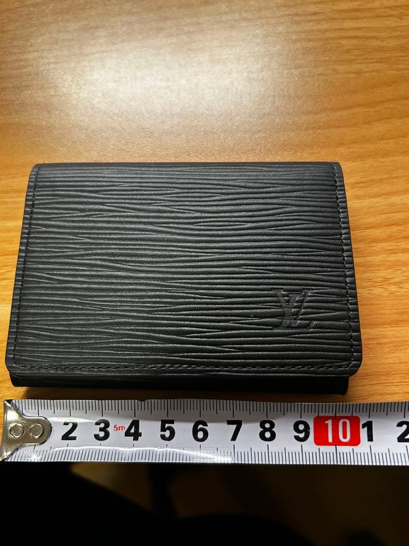 ※ マロンまろん　ルイヴィトン　名刺入れ　黒