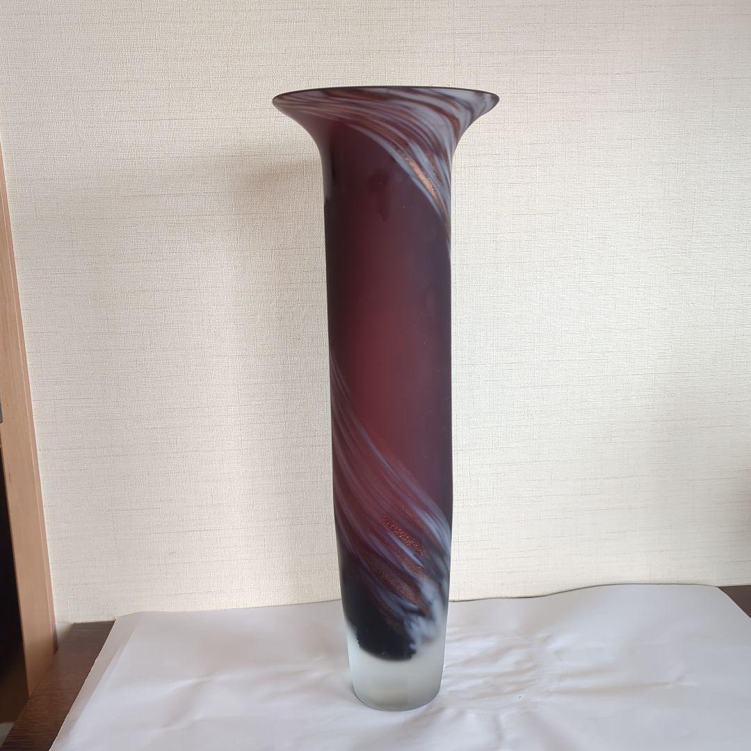 ガラス花器　華道生け花　池坊立花　立花新風体