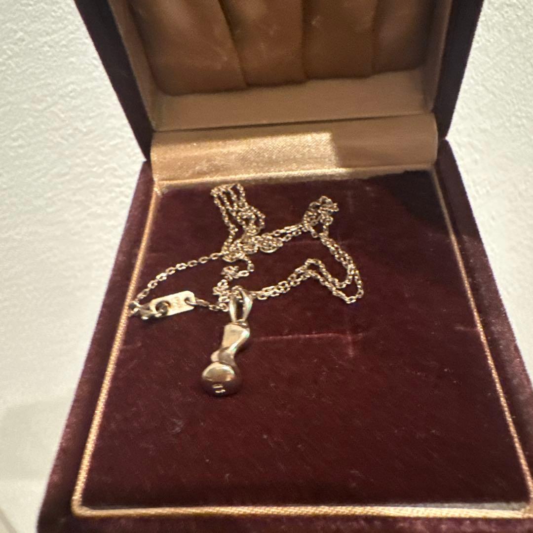 ete エテ　ロウ　ブラウンネックレス　ジュエリーボックスと保存袋付き