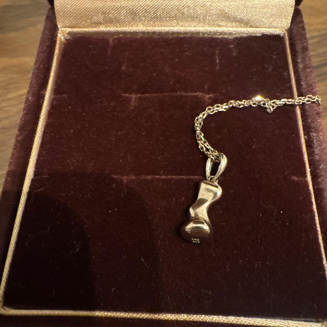 ete エテ　ロウ　ブラウンネックレス　ジュエリーボックスと保存袋付き