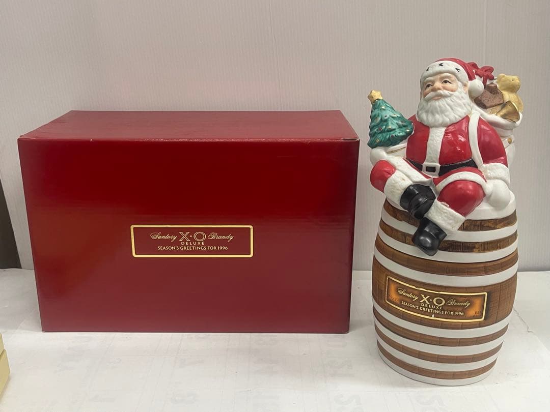 未開栓 サントリー ブランデー XOデラックス サンタクロースボトル