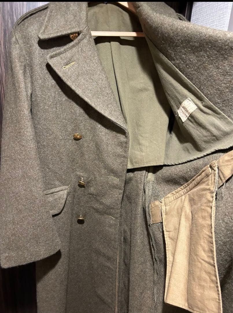 Special! ベルギー軍 50s オフィサーコート ヴィンテージ オリーブ
