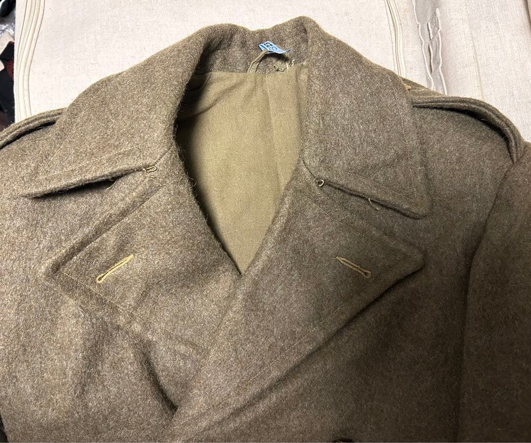 Special! ベルギー軍 50s オフィサーコート ヴィンテージ オリーブ