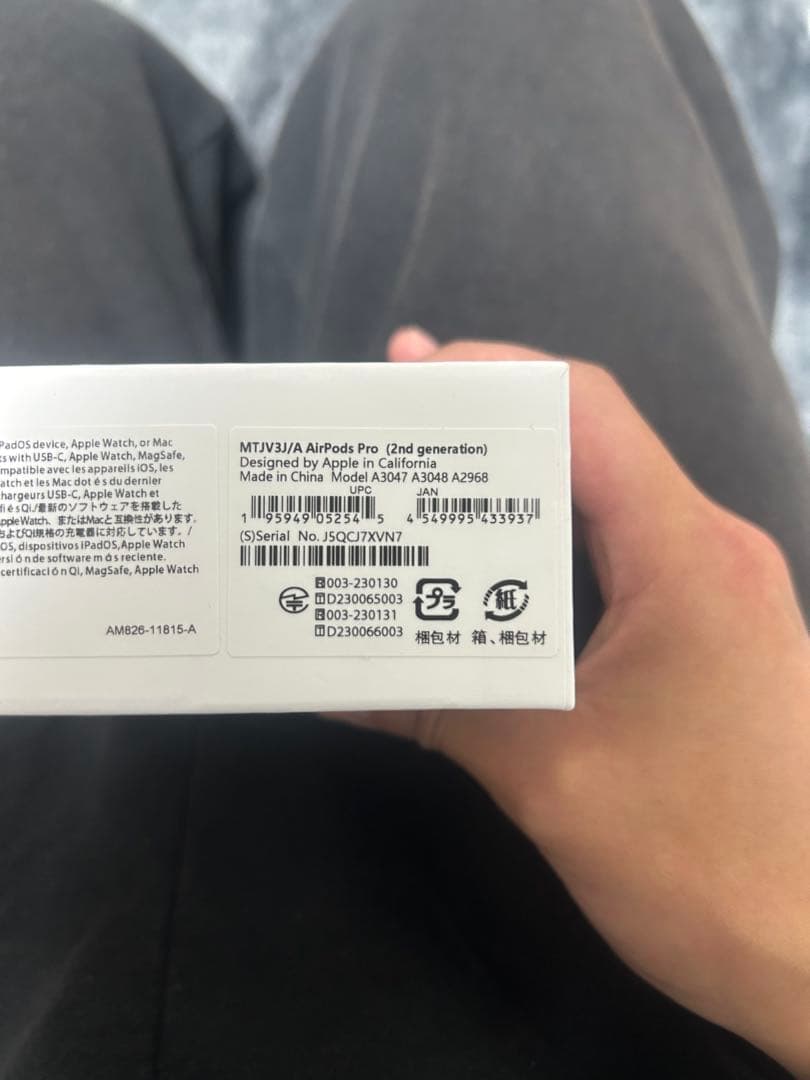 AirPods Pro 第二世代　本体 ホワイト