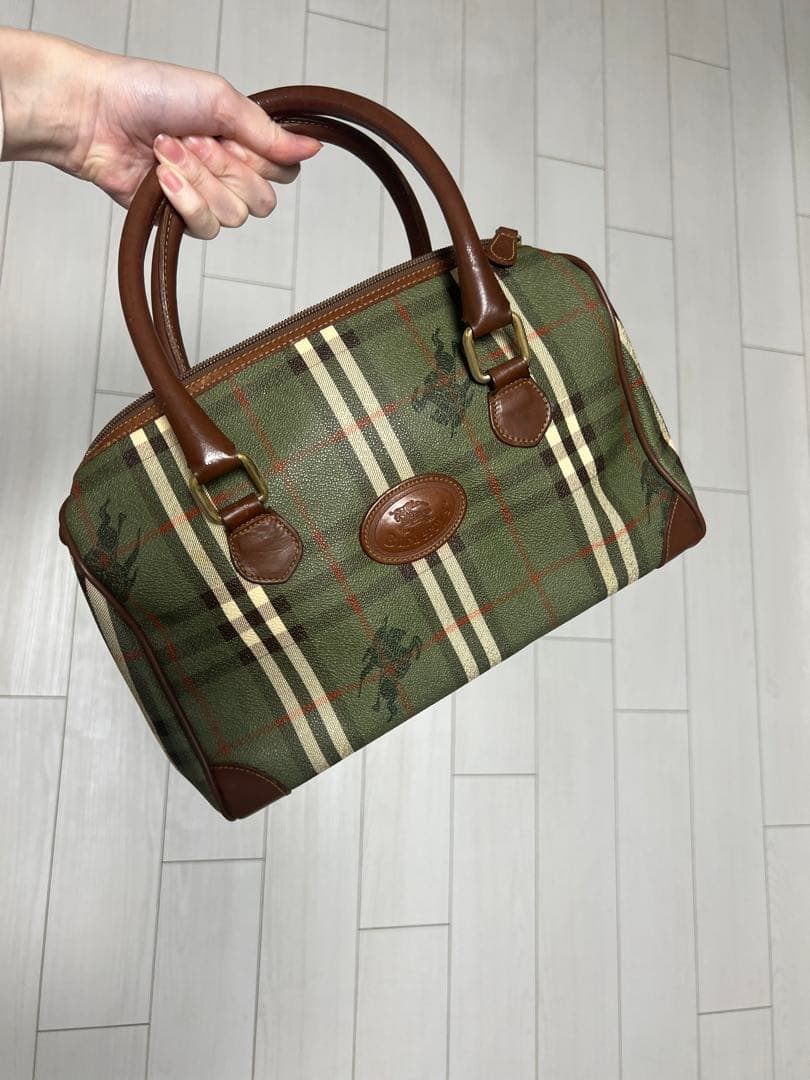 バーバリーBurberryボストンハンドルバック