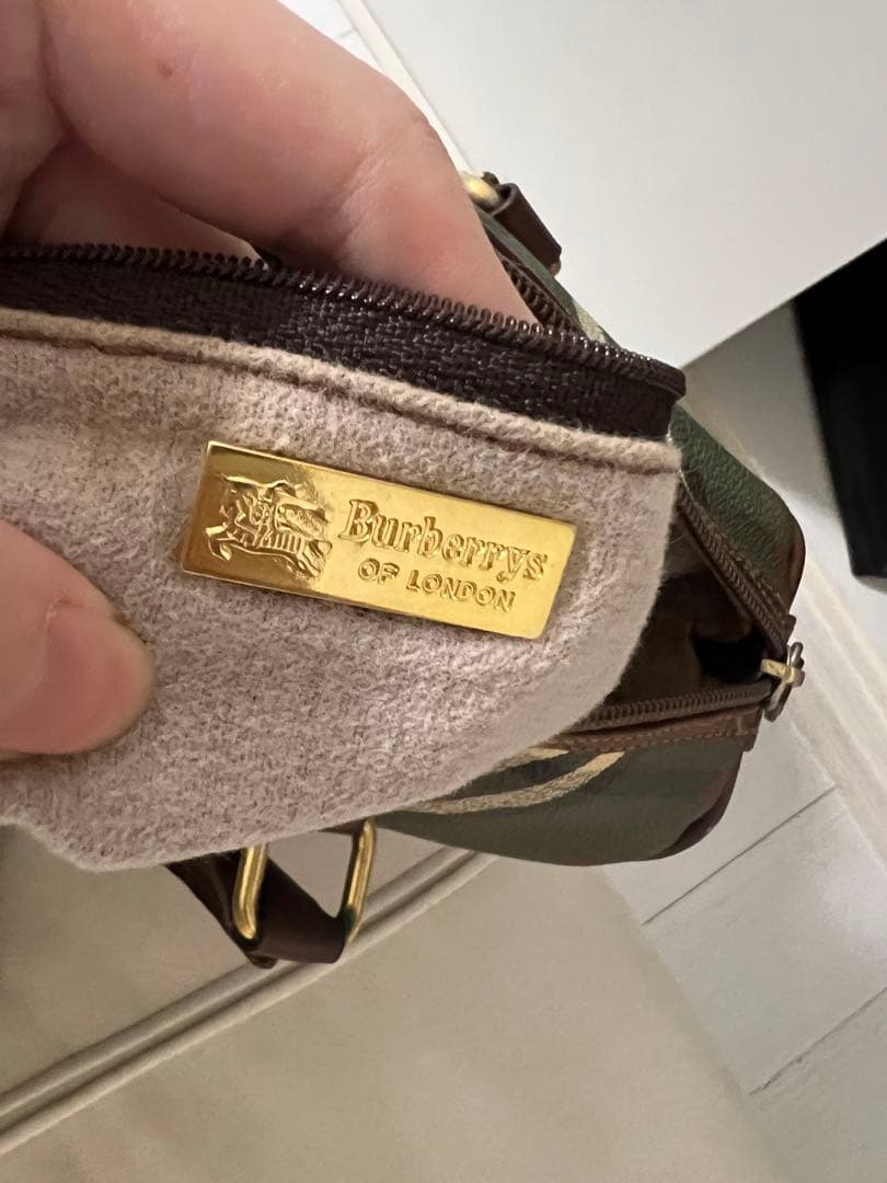 バーバリーBurberryボストンハンドルバック