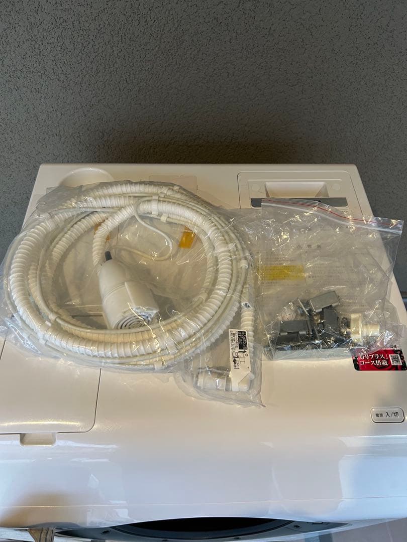 SHARP ドラム式洗濯機　ES-W114-SL 2022年製　輸送用ボルト有り