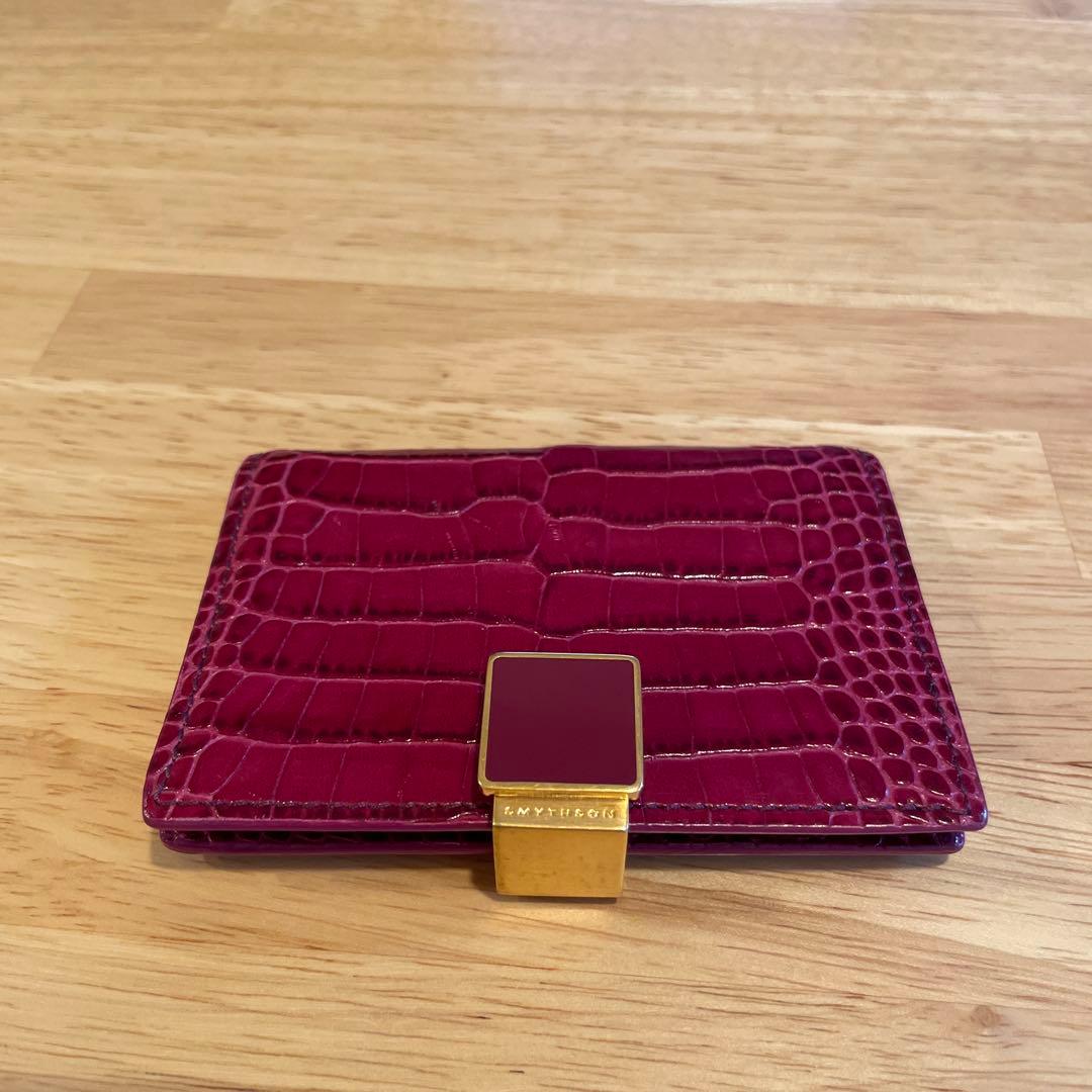【美品】SMYTHON スマイソン　カードケース　名刺入れ