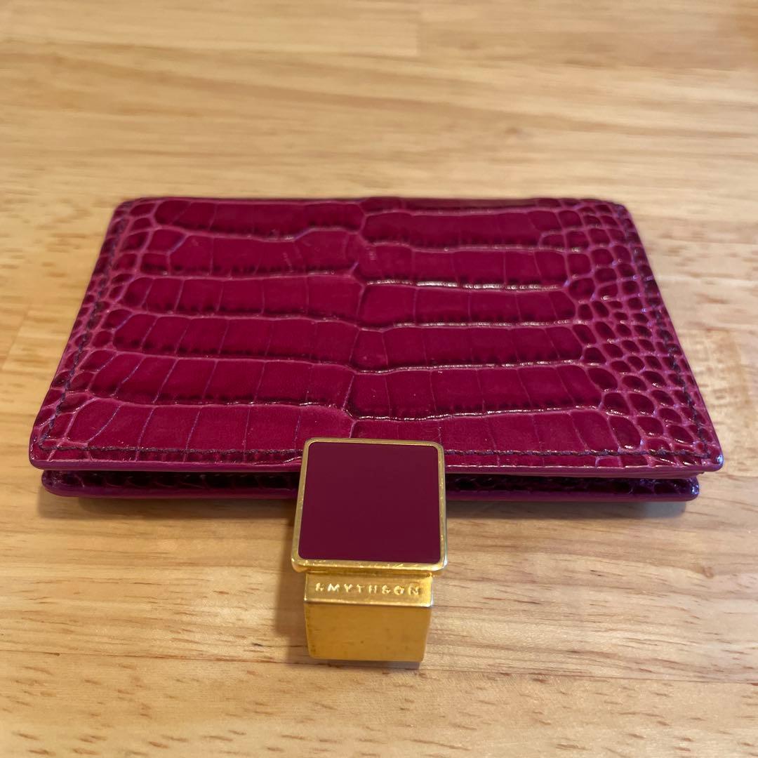 【美品】SMYTHON スマイソン　カードケース　名刺入れ
