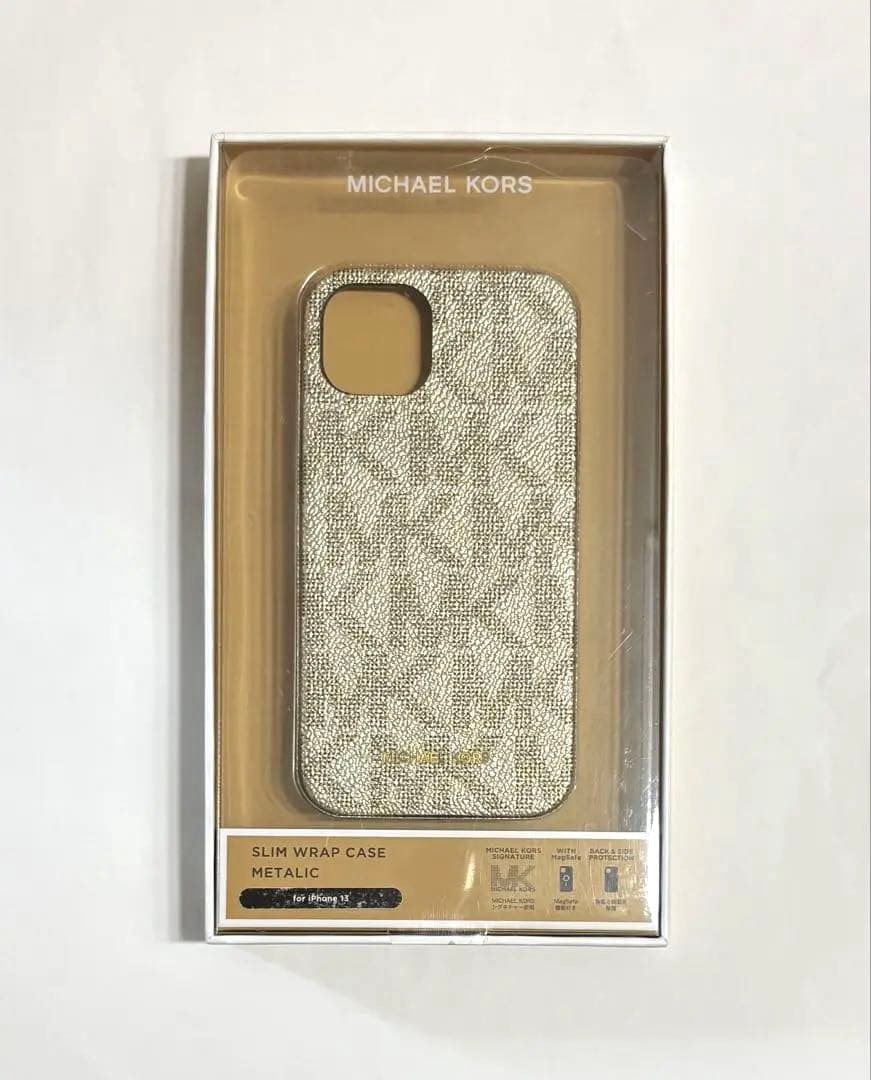 値下げ MICHAEL KORS マイケルコース iPhone13 対応 ローズ