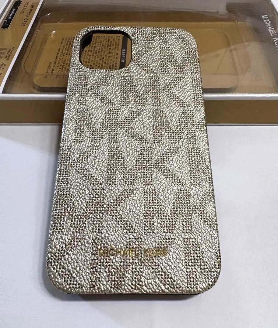 値下げ MICHAEL KORS マイケルコース iPhone13 対応 ローズ