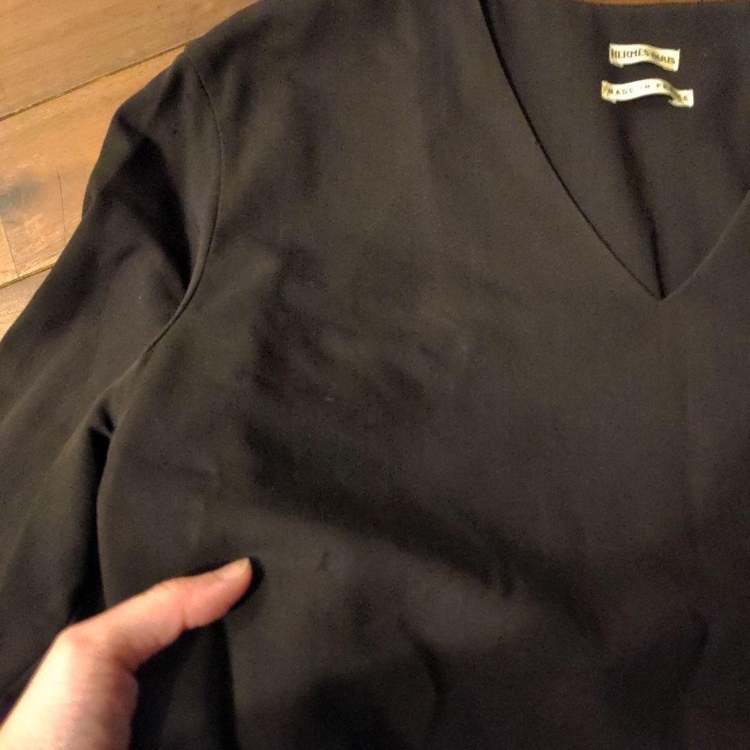 エルメス　シルクワンピース