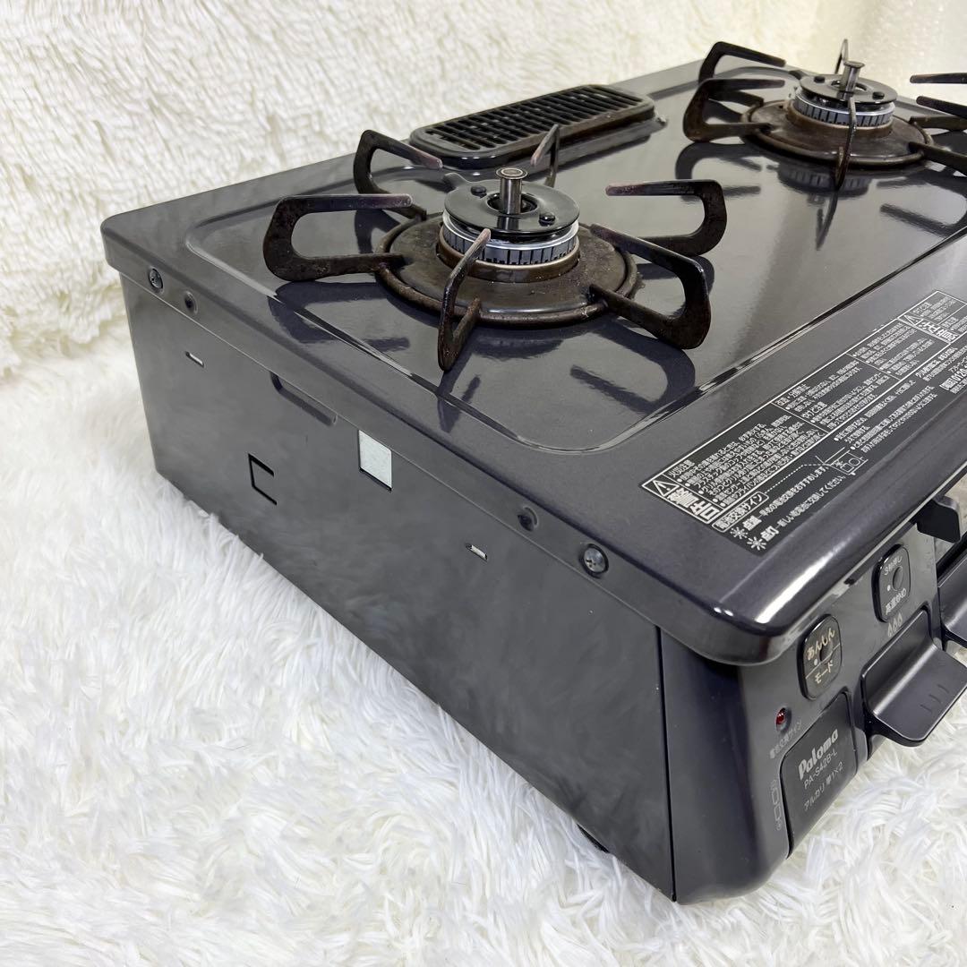 送料無料 Paloma パロマ ガスコンロ PA-S42B-1L 都市ガス用