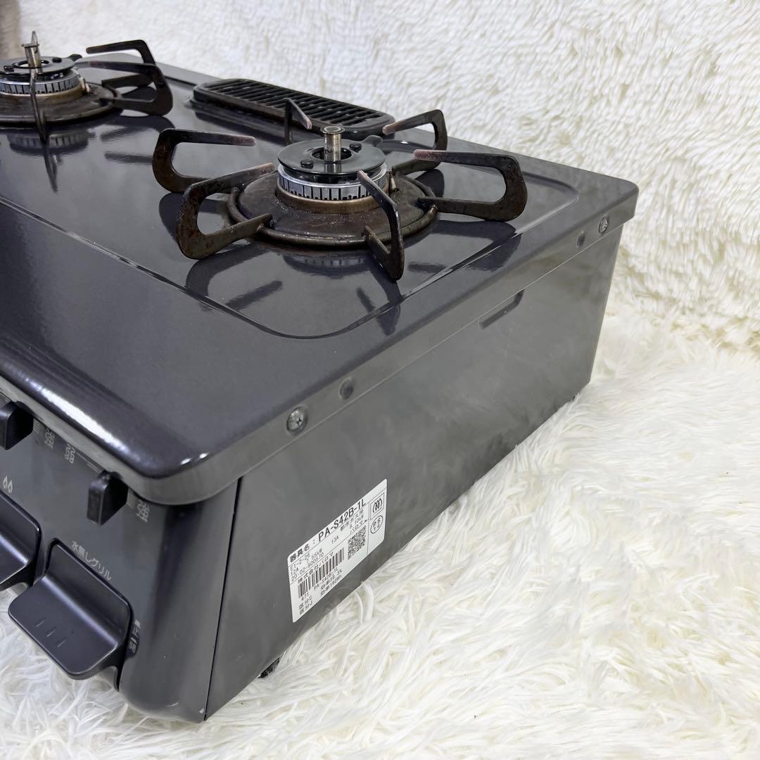 送料無料 Paloma パロマ ガスコンロ PA-S42B-1L 都市ガス用