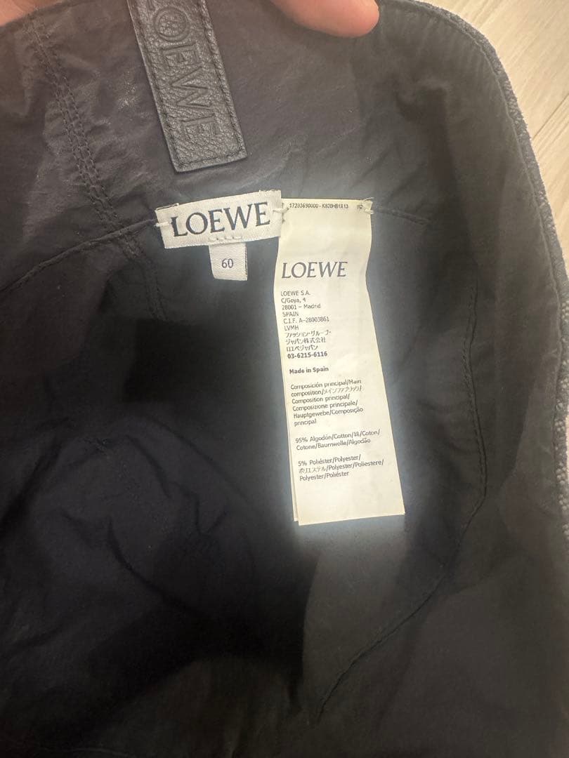LOEWE バケットハット