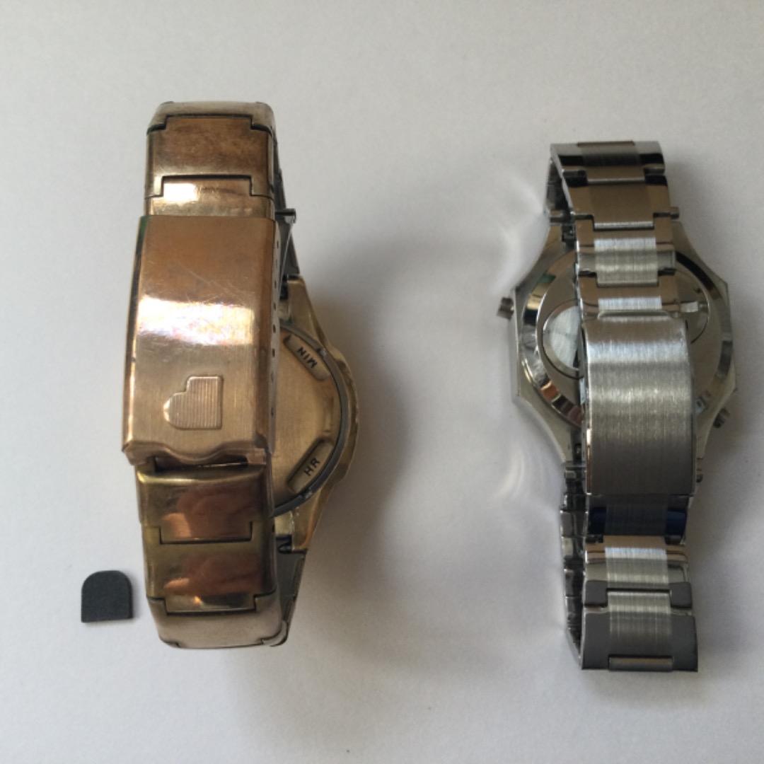 腕時計：アンティーク　デジタル時計（2個セット）