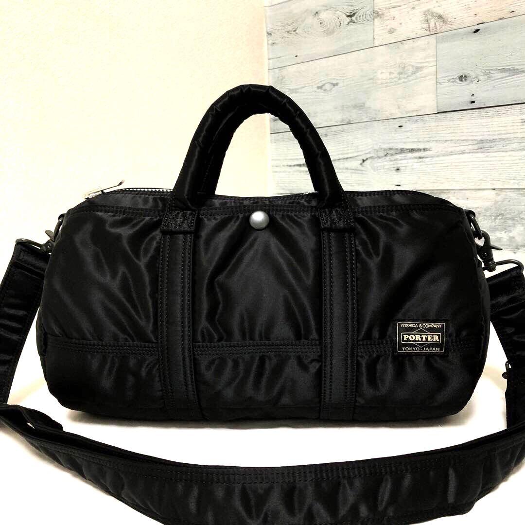 未使用級✨最新型 ポータータンカー ロールバッグ 2way ブラック 吉田カバン