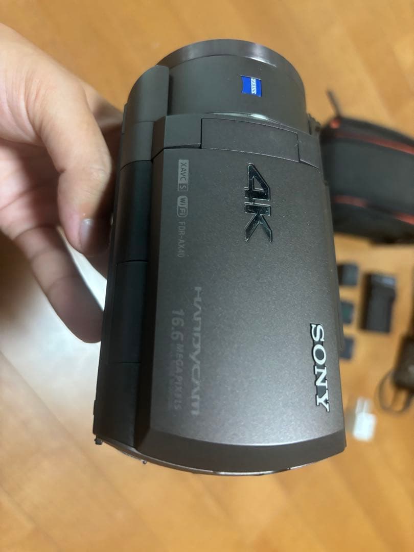 【中古】SONY FDR-AX40 おまけ付き