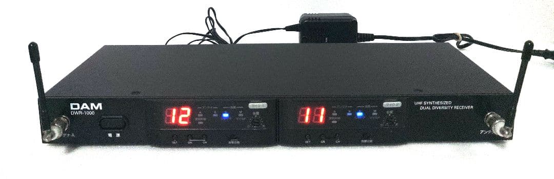 第一興商　DAM DWR-1000ワイヤレスマイク受信機