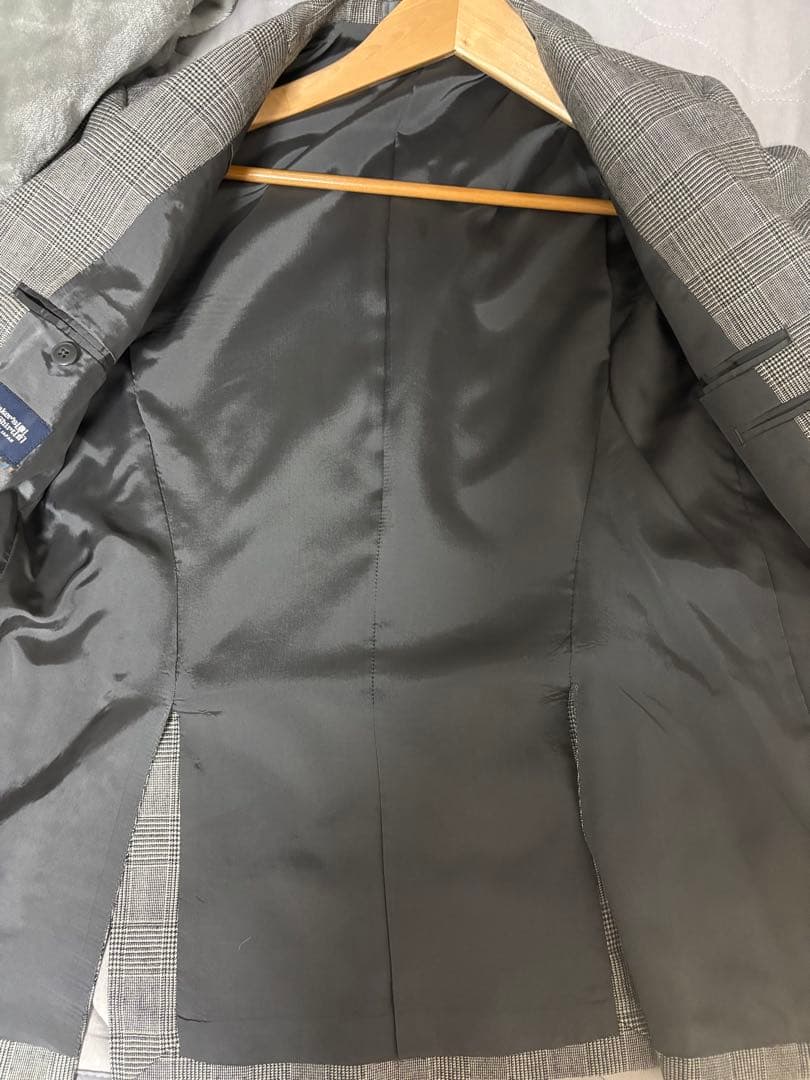 メーカーズシャツ鎌倉　ジャケット　グレー系チェック