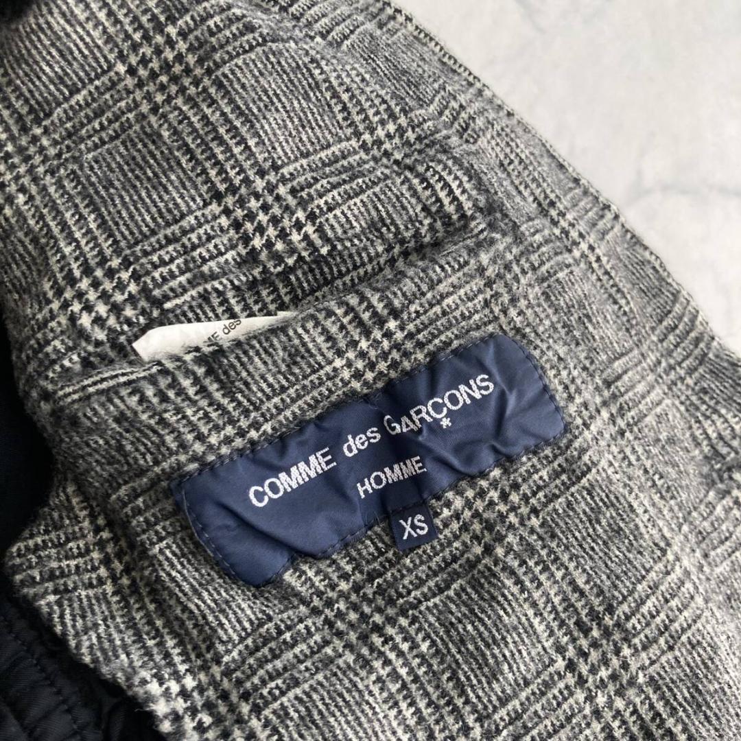 XS【希少】コムデギャルソンオム　ウール縮絨ジャケット ジュンヤワタナベマン